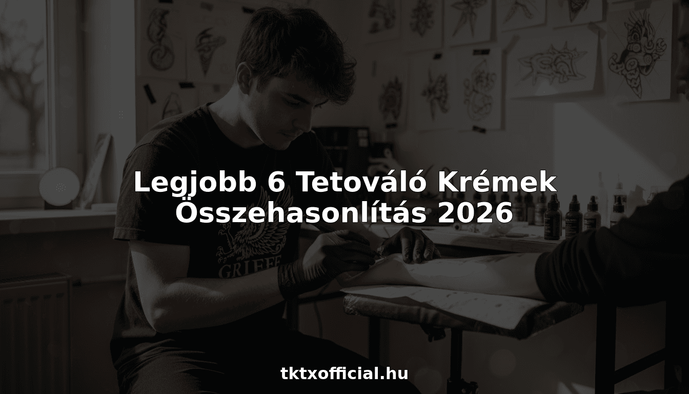 Legjobb 6 Tetováló Krémek Összehasonlítás 2026