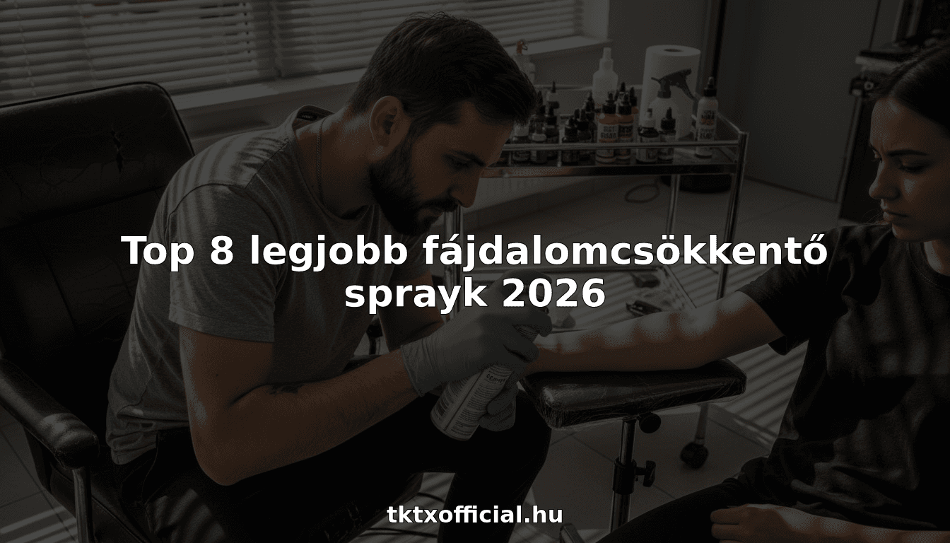 Top 8 legjobb fájdalomcsökkentő sprayk 2026