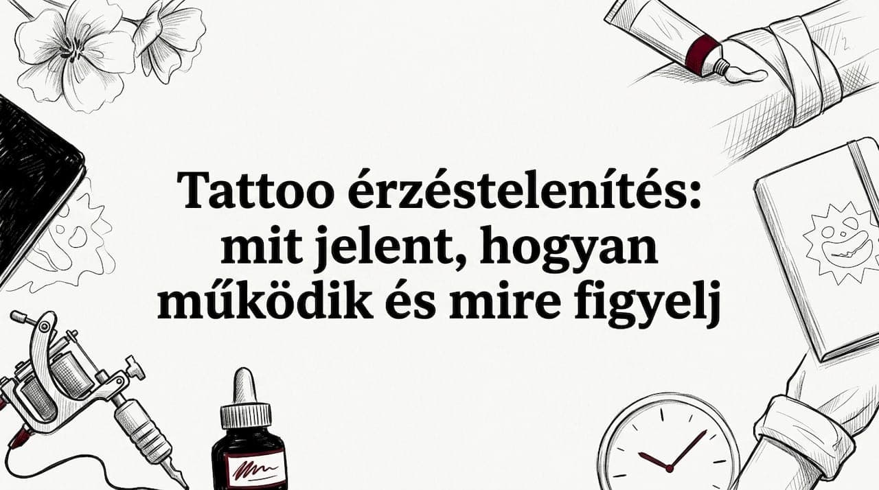 Tattoo érzéstelenítés: mit jelent, hogyan működik és mire figyelj