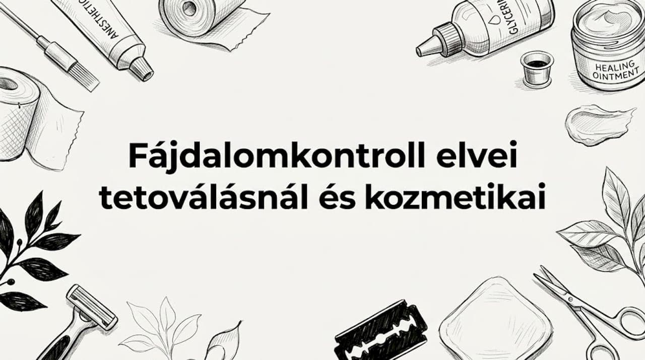 Fájdalomkontroll elvei tetoválásnál és kozmetikai eljárásokban