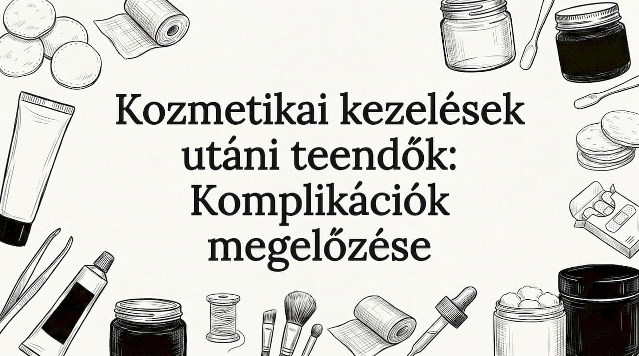 Kozmetikai kezelések utáni teendők: Komplikációk megelőzése