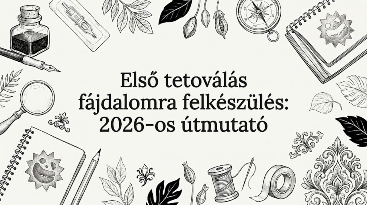 Első tetoválás fájdalomra felkészülés: 2026-os útmutató