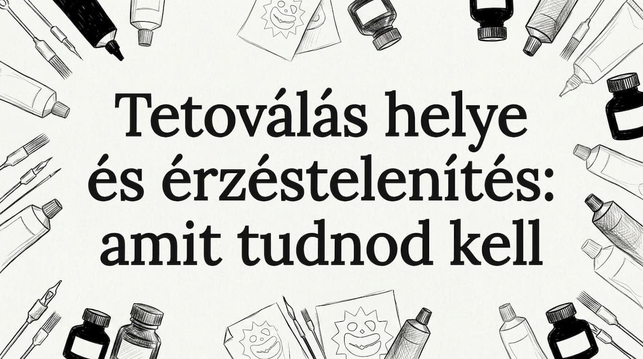 Tetoválás helye és érzéstelenítés: amit tudnod kell