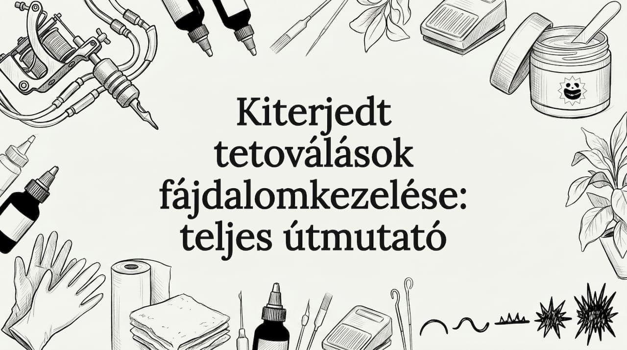 Kiterjedt tetoválások fájdalomkezelése: teljes útmutató