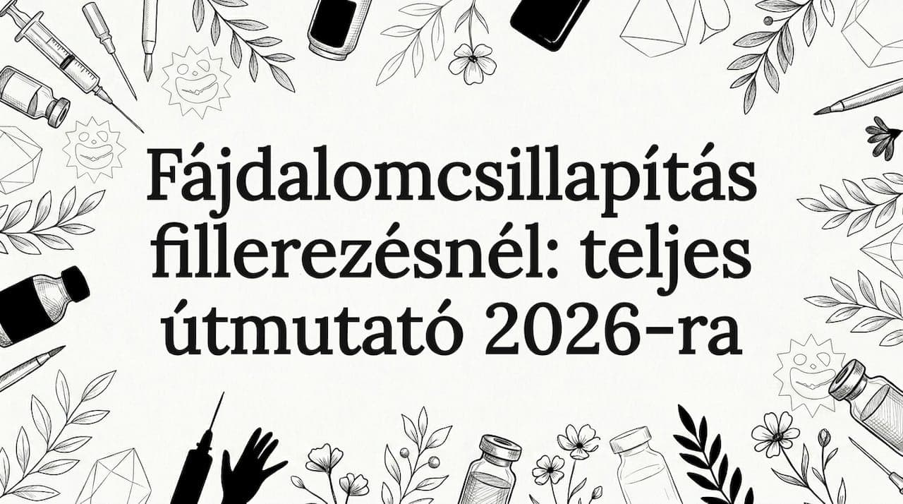 Fájdalomcsillapítás fillerezésnél: teljes útmutató 2026-ra