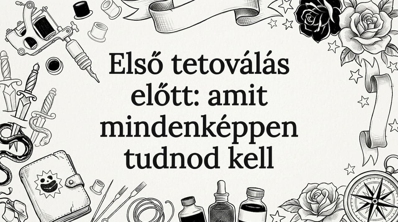 Első tetoválás előtt: amit mindenképpen tudnod kell