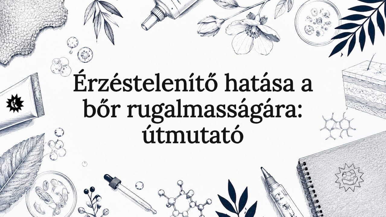 Érzéstelenítő hatása a bőr rugalmasságára: útmutató