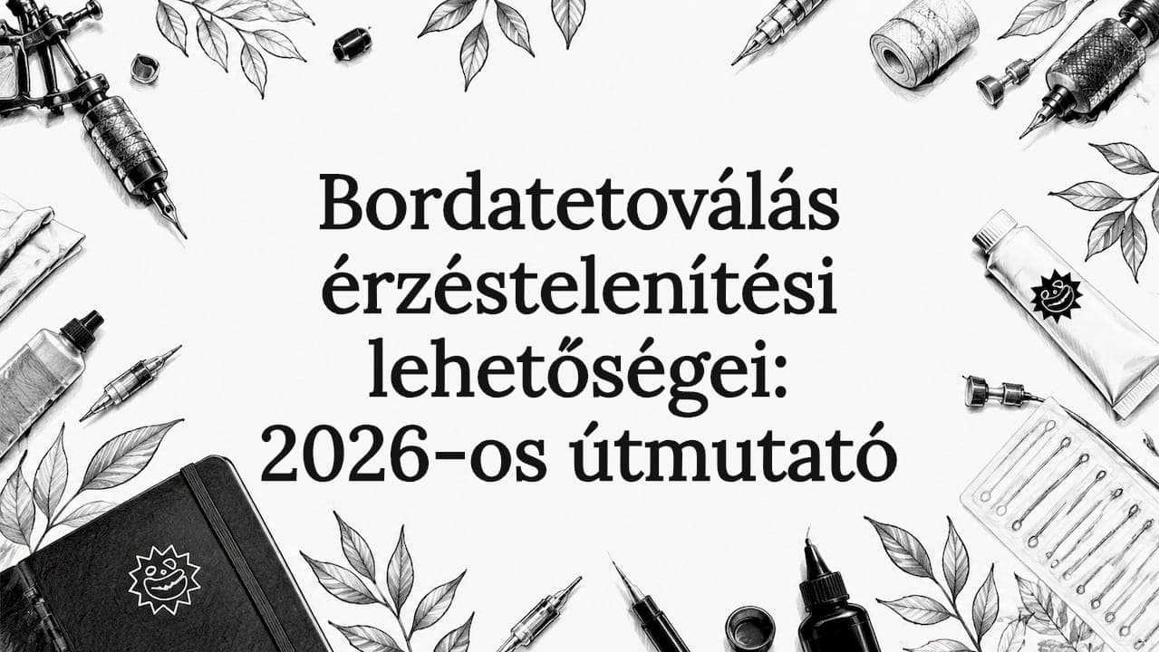 Bordatetoválás érzéstelenítési lehetőségei: 2026-os útmutató