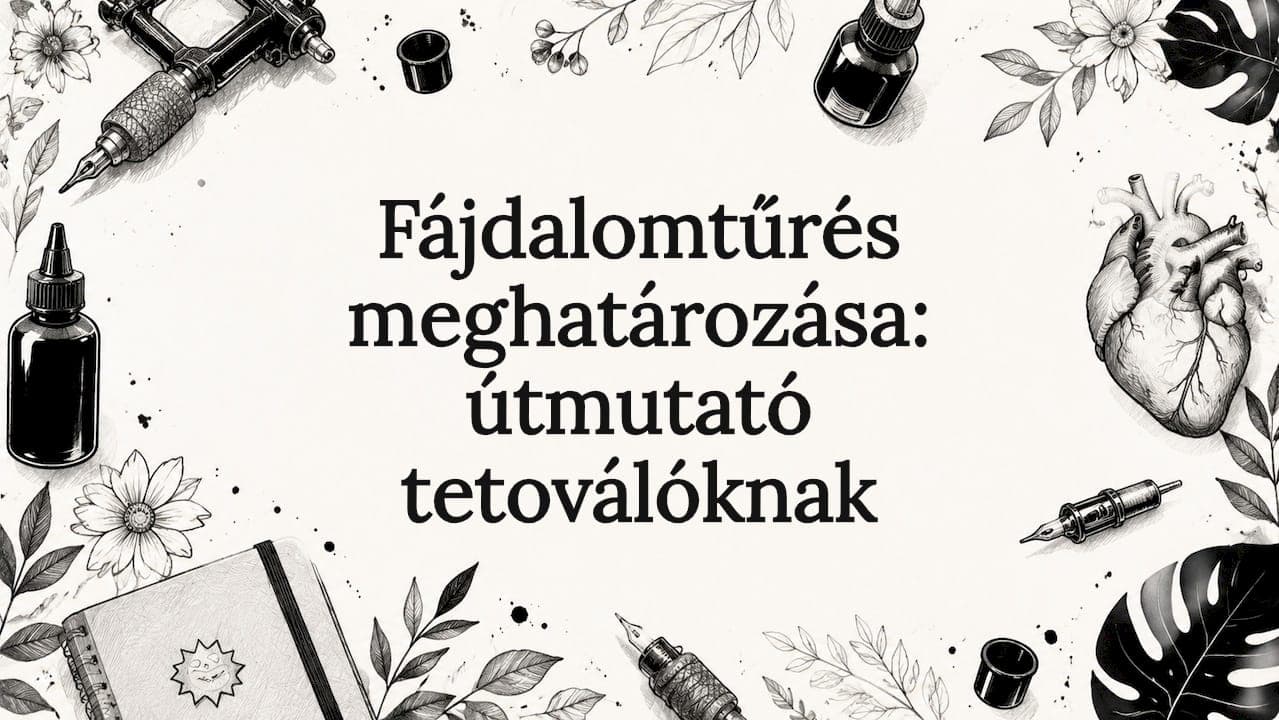 Fájdalomtűrés meghatározása: útmutató tetoválóknak