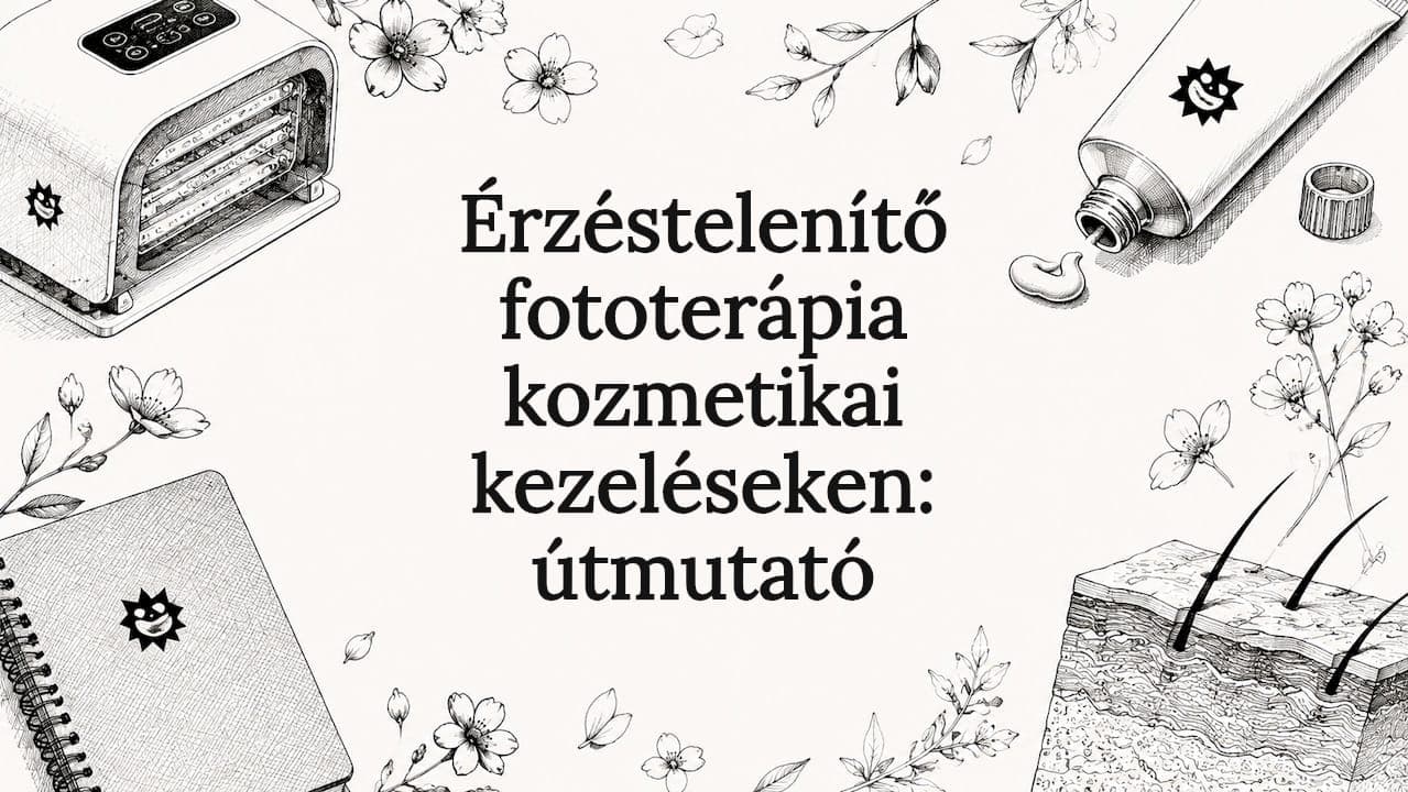 Érzéstelenítő fototerápia kozmetikai kezeléseken: útmutató