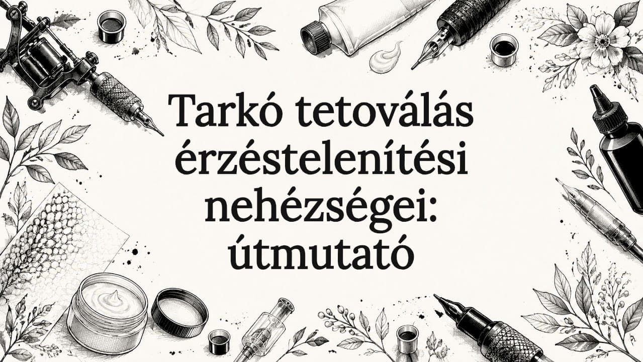 Tarkó tetoválás érzéstelenítési nehézségei: útmutató