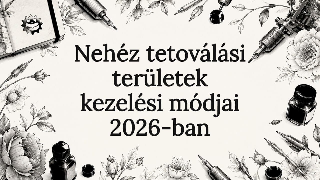 Nehéz tetoválási területek kezelési módjai 2026-ban