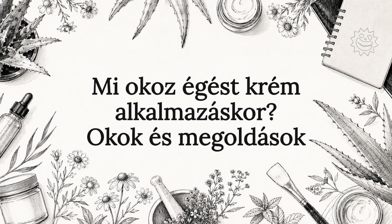 Mi okoz égést krém alkalmazáskor? Okok és megoldások
