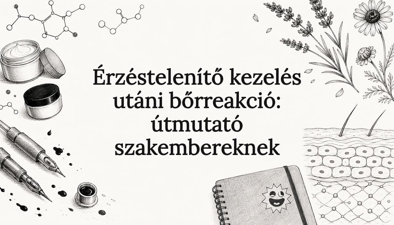 Érzéstelenítő kezelés utáni bőrreakció: útmutató szakembereknek