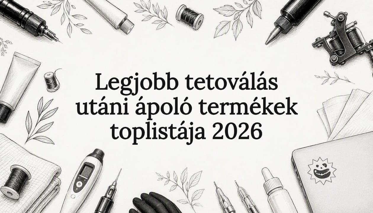 Legjobb tetoválás utáni ápoló termékek toplistája 2026