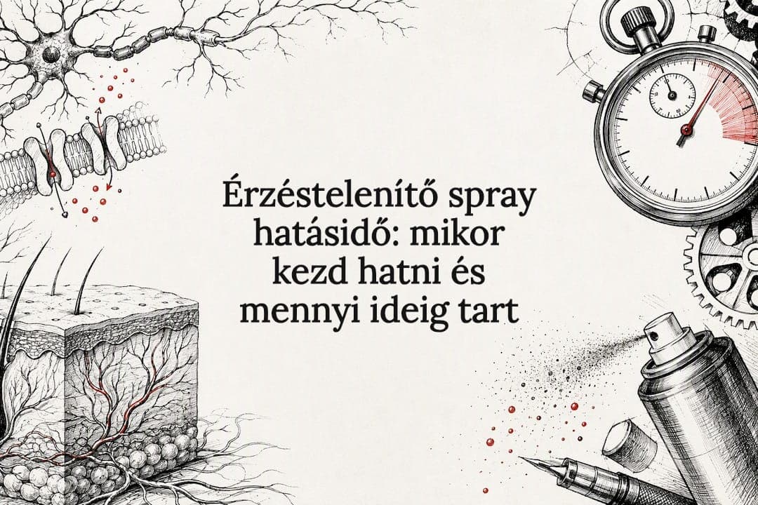 Érzéstelenítő spray hatásidő: mikor kezd hatni és mennyi ideig tart