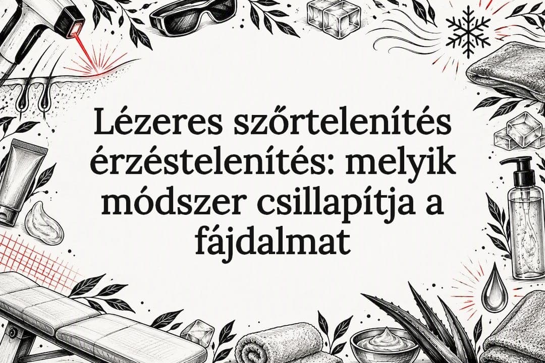 Lézeres szőrtelenítés érzéstelenítés: melyik módszer csillapítja a fájdalmat