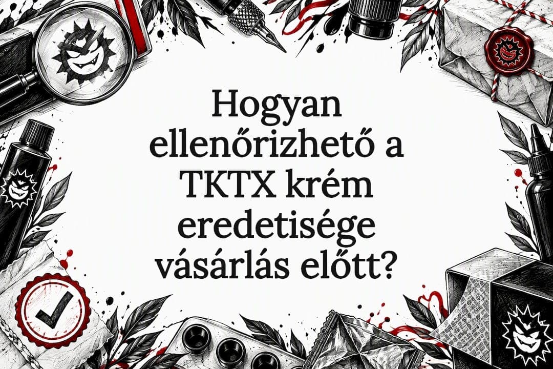 Hogyan ellenőrizhető a TKTX krém eredetisége vásárlás előtt?
