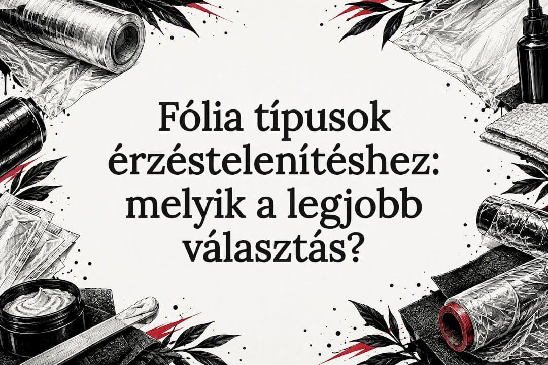 Fólia típusok érzéstelenítéshez: melyik a legjobb választás?