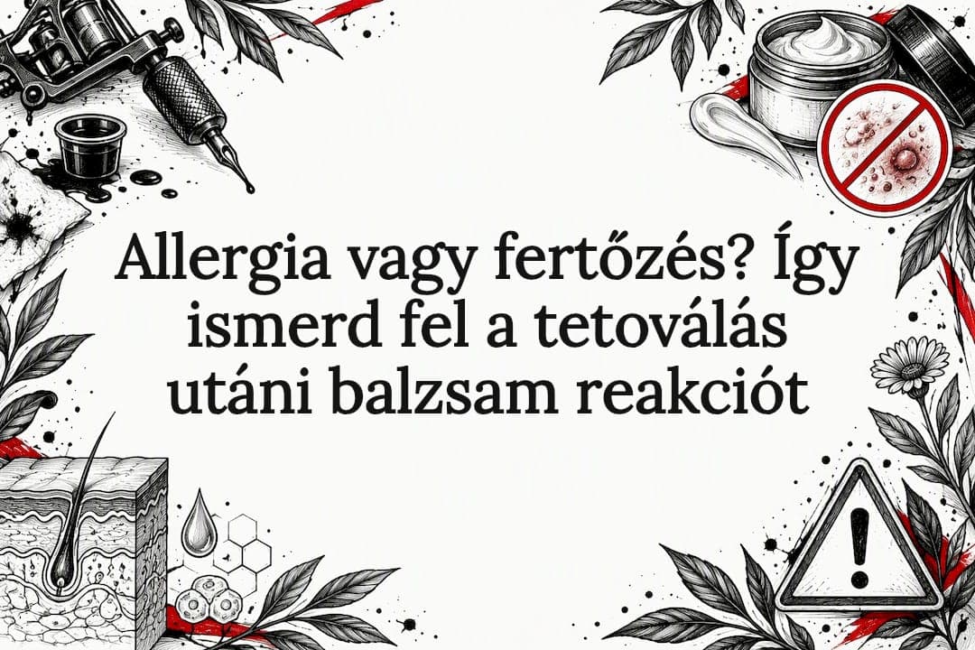 Allergia vagy fertőzés? Így ismerd fel a tetoválás utáni balzsam reakciót