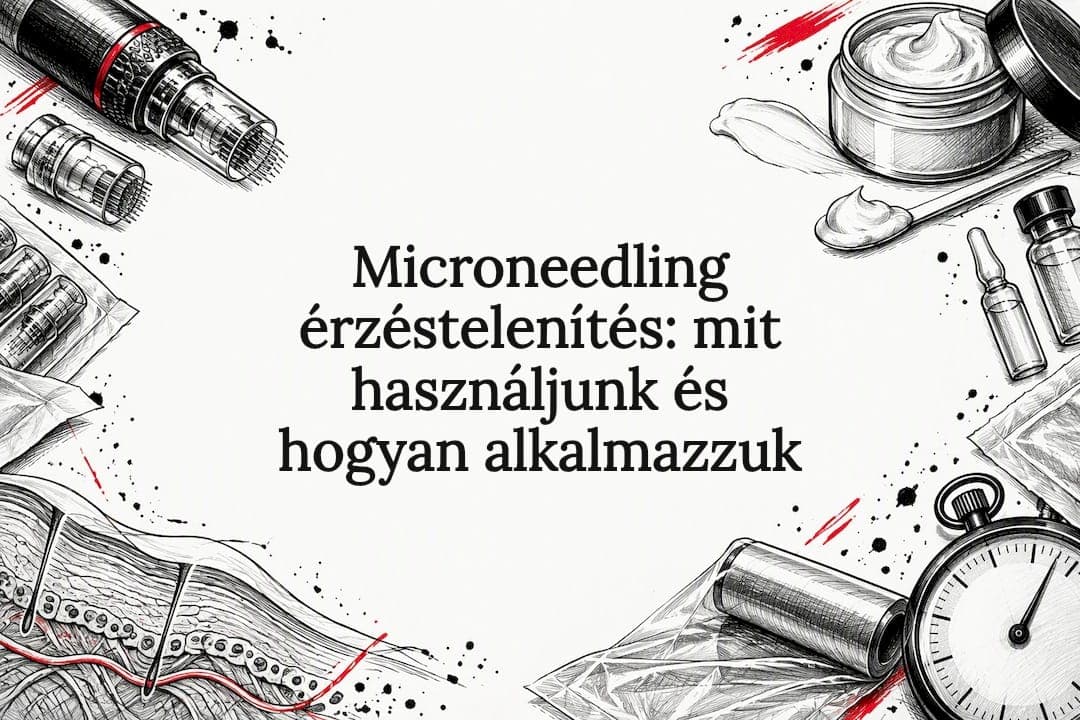 Microneedling érzéstelenítés: mit használjunk és hogyan alkalmazzuk