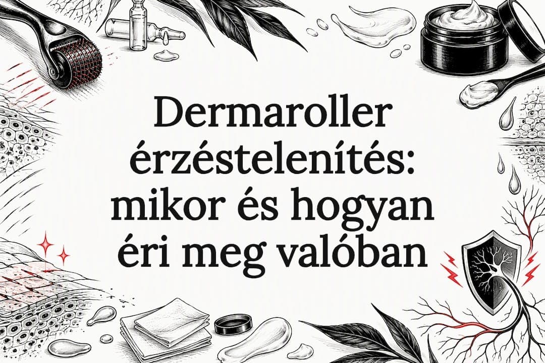 Dermaroller érzéstelenítés: mikor és hogyan éri meg valóban