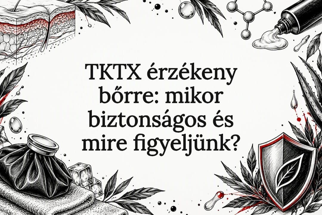 TKTX érzékeny bőrre: mikor biztonságos és mire figyeljünk?