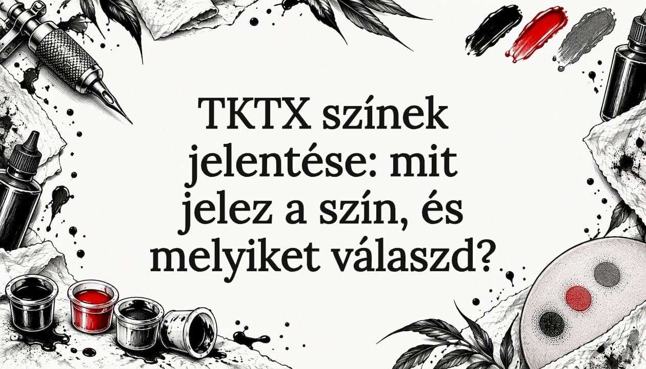 TKTX színek jelentése: mit jelez a szín, és melyiket válaszd?